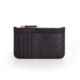 Eta Cork Vegan Cardholder | Black
