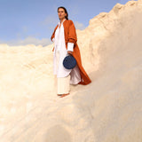 Beta Handcrafted Cork Vegan Round Shoulder Bag | Navy